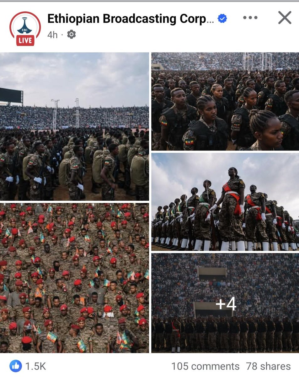 JoeTseGy's tweet image. The Genocider PM of Ethiopia Army Show with Pajama !
#EBC