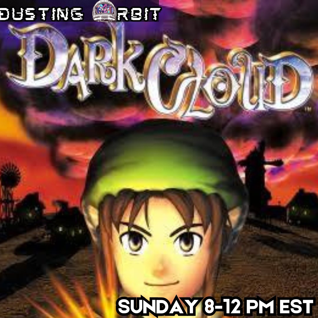 dustingorbit's tweet photo. Good Morning ya FACKIN LEGENDS! We dive more into #DarkCloud for the PS2 this morning, 8-12 PM EST, as we do our Sunday Wake n Bake to kick off the vibes! All the good things to come! Got my preparations ready! ✔️Coffee
✔️Kush
✔️Tits
https://t.co/7iI0WIjNcz
@SourceGamingTV https://t.co/3QNMKu1BGZ