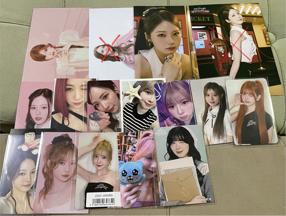 最新版！ 【NiziU 交換】 求）なんでも検討（固ツイ優先） 譲）1〜12枚