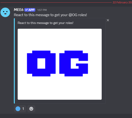 Join the discord to get @OG role 🔵

LIMITED SPOTS ⚠️

discord.gg/bZrmGhkH2k