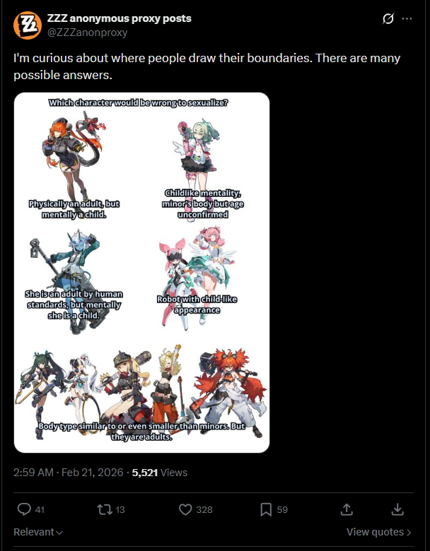 yuru_rl's tweet photo. @BLACCGYE funnily enough, this post with this exact image and quote got submitted to the other zzz anon account. the responses there are more reasonable as expected, but i wonder if it's from the same anon, and i wonder what they're trying to do. https://t.co/7UkIMV2TG1