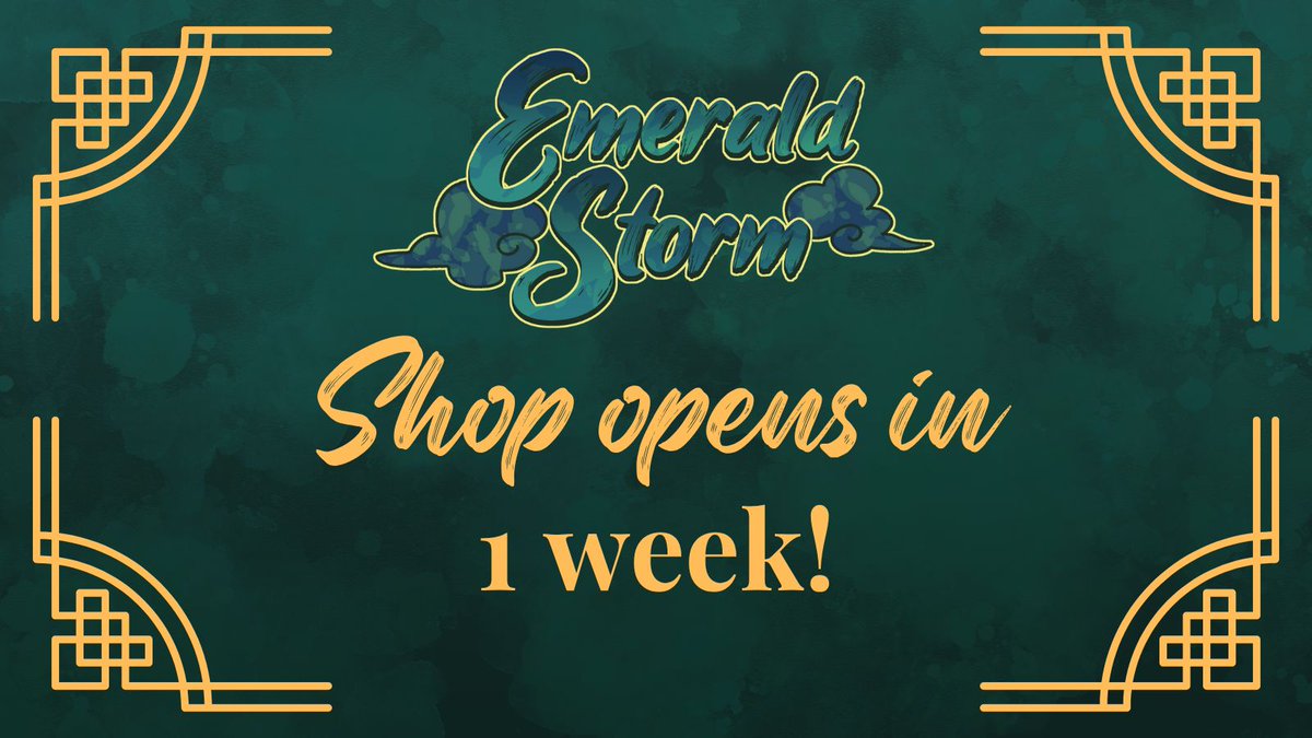 🐉 PRE-ORDER OPENS IN 1 WEEK 🐉

We're excited to finally announce Emerald Storm's pre-order phase! Get ready to meet the one and only General of Midnight Rangers through this fanzine!

#jiyan #fanzine #wuwa #wutheringwaves