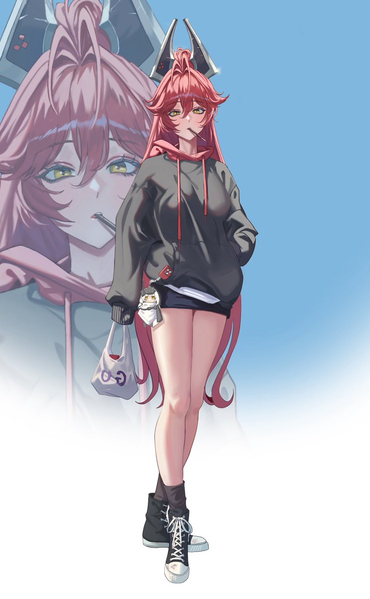 reddog0704's tweet photo. 레드후드 NIKKE NIKKEfanart https://t.co/bKt5jxrD8C