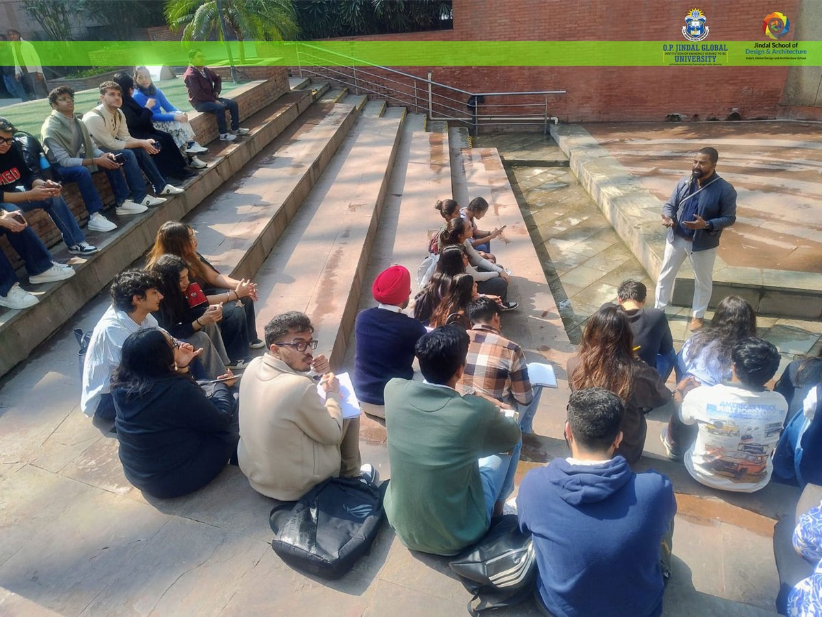 Jindal School of Design & Architecture tweet media