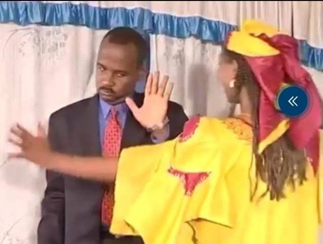 1st frame shows Adam and Eve embracing the temptations the devil brought. Genesis 2:7-9; 3:1-7

2nd frame is Jesus refusing to give the devil a chance to tempt him. Matthew 4:1-11

What I love so much about the Catholic Church is how we have the same readings that are read all