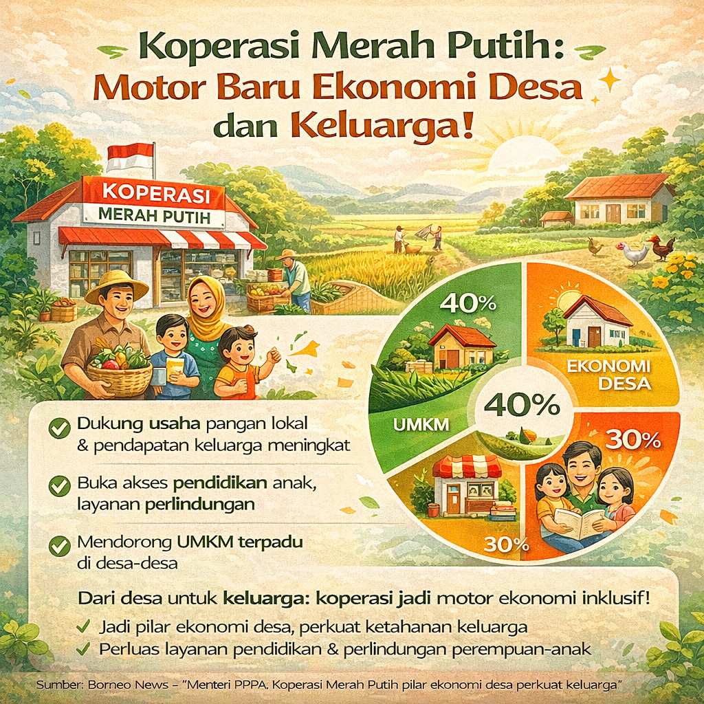 Koperasi Desa Merah Putih siap tingkatkan ekonomi masyarakat! Yuk, dukung usaha lokal dan nikmati barang berkualitas! 💪🌟