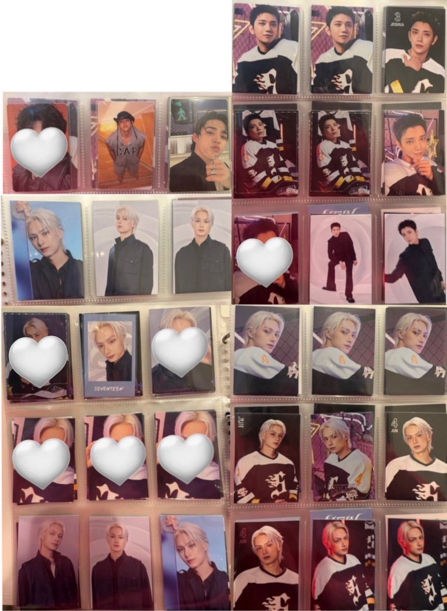 SEVENTEEN セブチ 過去トレカ 交換 セルカ 特典 譲：エスクプス