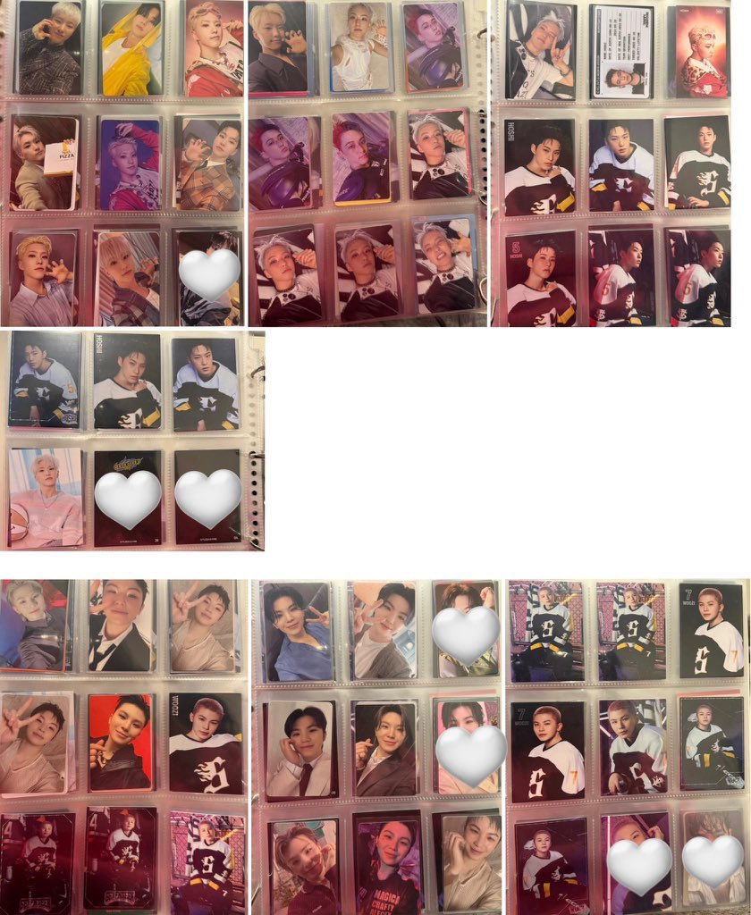 SEVENTEEN セブチ 過去トレカ 交換 セルカ 特典 譲：エスクプス