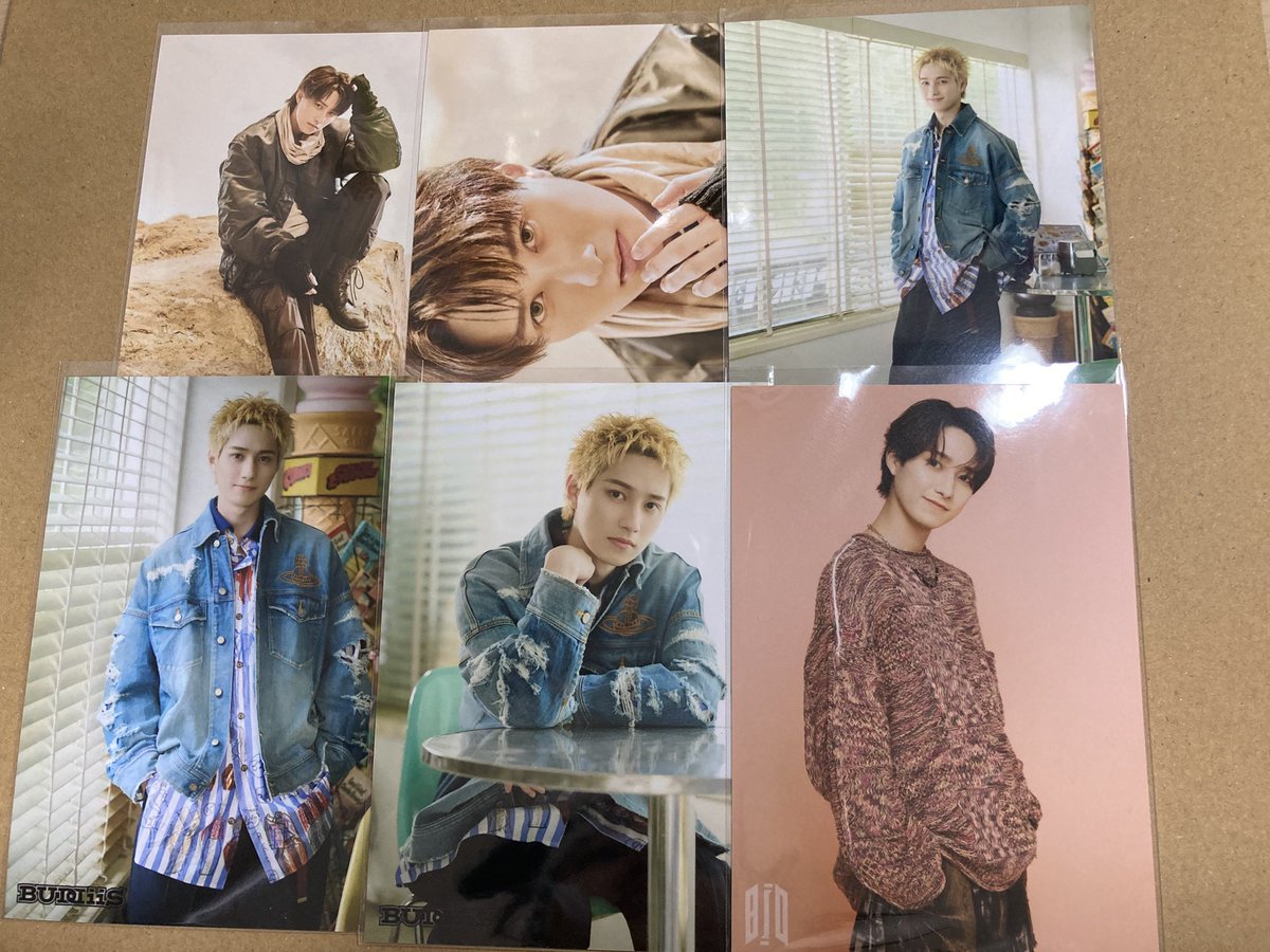 BUDDiiS　生写真　グッズ

【譲】TAKUYA  SHOW  YUMA

【求】買取
ホルツ愛知、滋賀、大阪、🥣愛知にてお取引🉑

定価以下でのお譲り🉑
お心当たりある方リプお願いします。
#BUDDiiS譲 #BUDDiiS求 #BUDDiiS交換