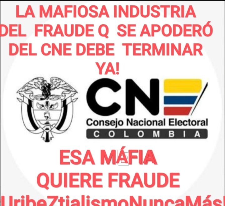 LOS MAL LLAMADOS MAGISTRADOS DEL CNE SON UNA TRACAMANADA DE HAMPONES ULTRADERECHISTAS URIBESTIAS  VIOLADORES DE LA CONSTITUCION .