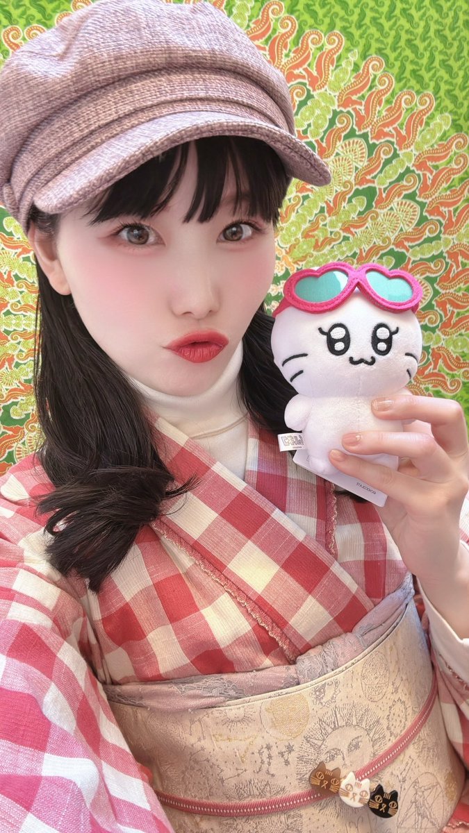 帯締めまでにゃんにゃん🐈💕 かわいすぎにゃんです💕🐈💕🐈💕