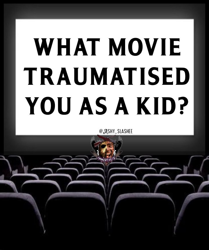 What film traumatised you as a kid...