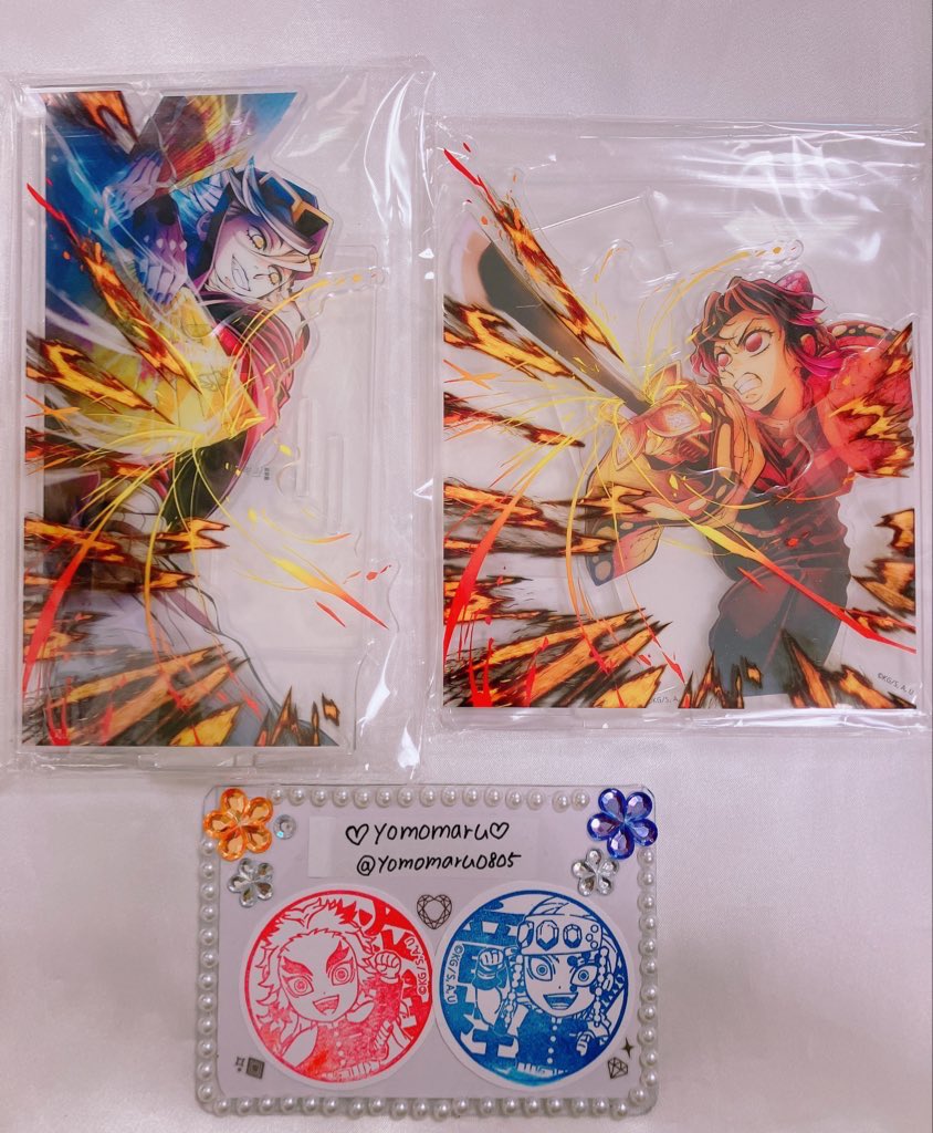 交換募集＊ 鬼滅の刃 WEBSHOPくじ Webくじ レイヤードアクリルスタンド