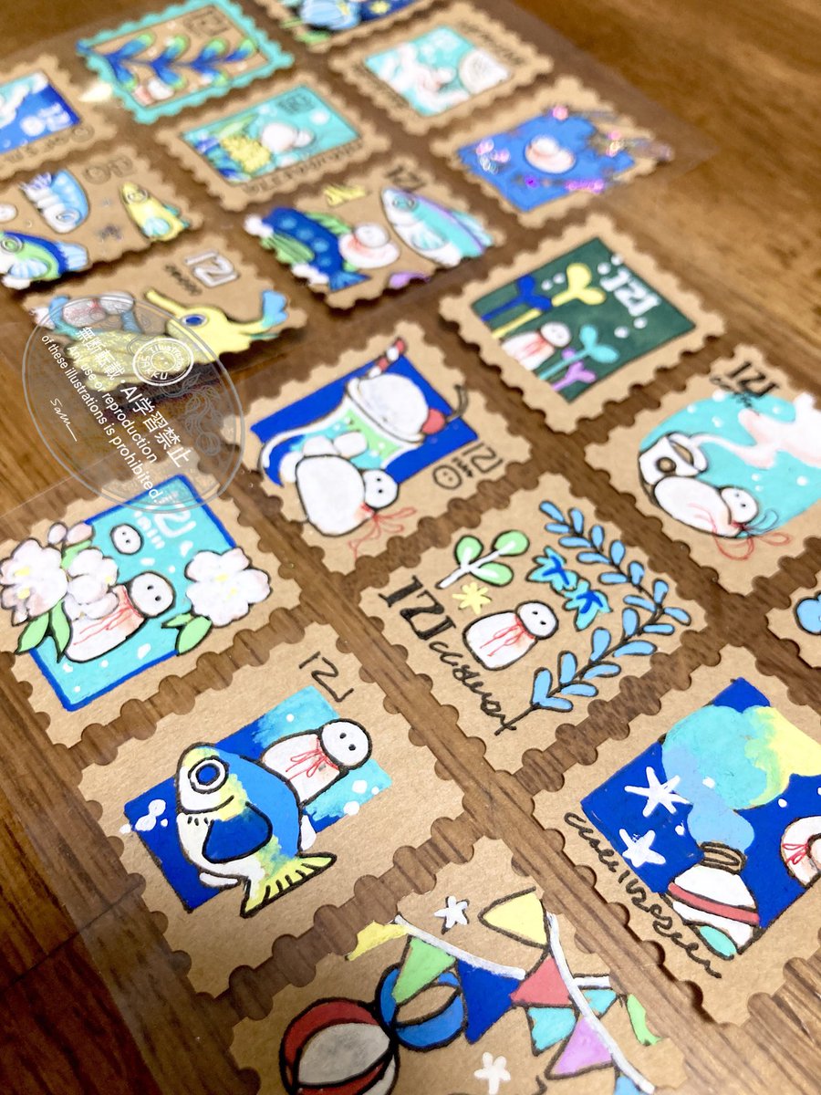 原画シール売り切れました！ありがとうございました☺ また通販をし