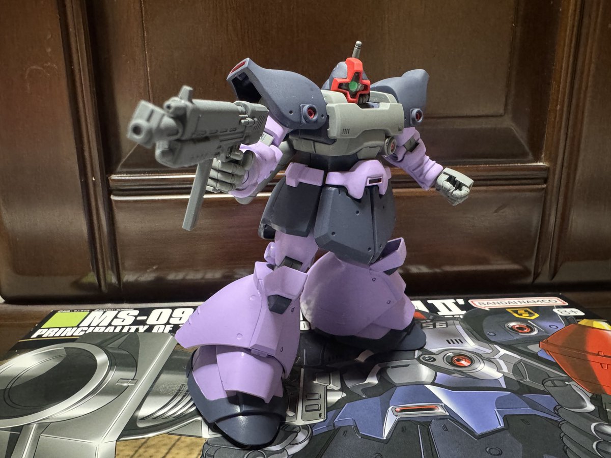 お疲れ様です🌙 HGリックドムⅡ ver.0083完成です！ キットの出来は
