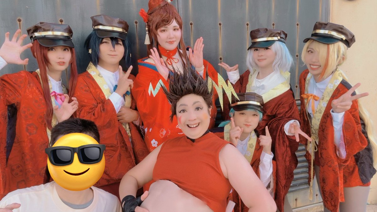 コスプレ】 今日のラグコスプチにて「どやんな〜るZ」の皆さんとお写真