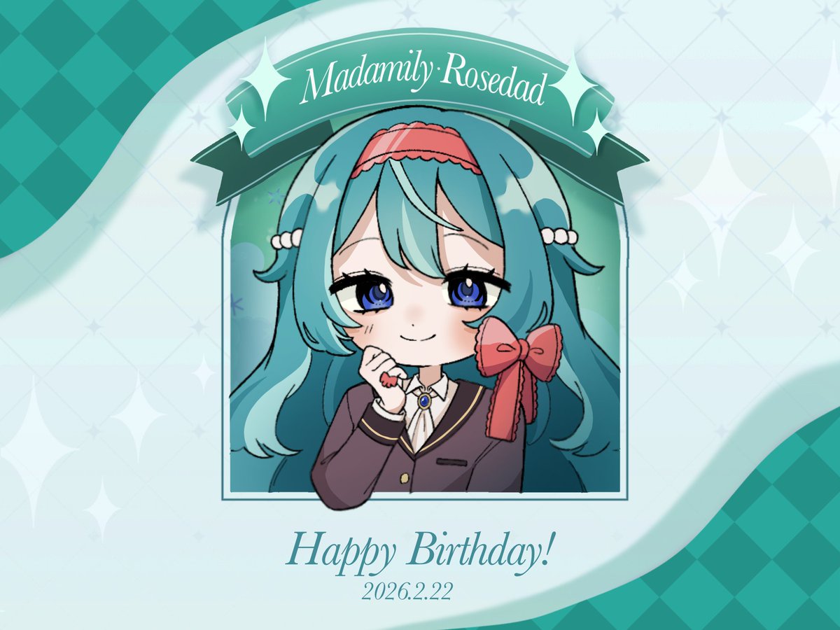 Intron_TL's tweet photo. ✧ 2026.2.22✧

Happy Birthday‼︎
2/22 は【マダミリィ・ローズダッド】様のお誕生日です
素敵な一年をお過ごしください💫 https://t.co/qZZhQsp0Sk