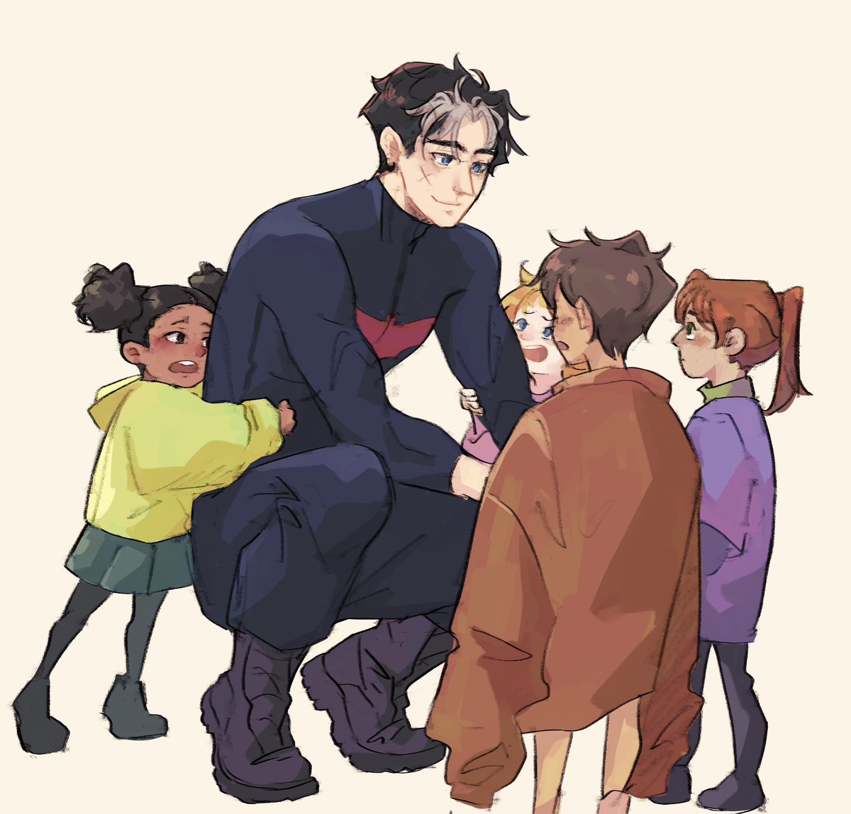 the crime alley kids love their protector
#jasontodd #redhood