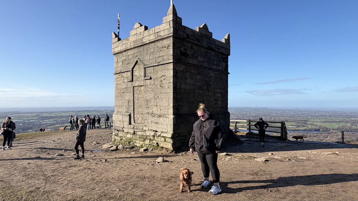Little morning hike up Rivington Pike 🏔️ #CavPack