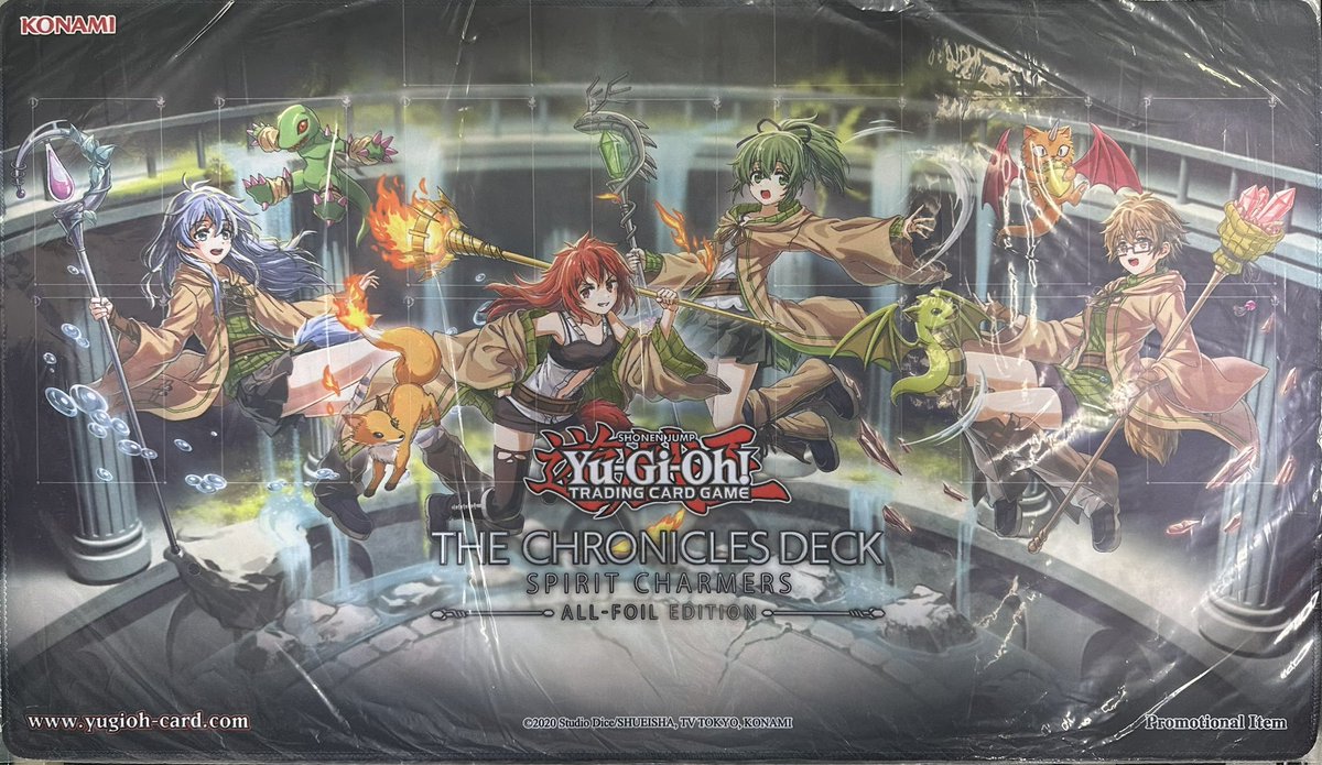 遊戯王 プレイマット】 精霊術の使い手【未開封】 ￥25,000- 絢嵐たる