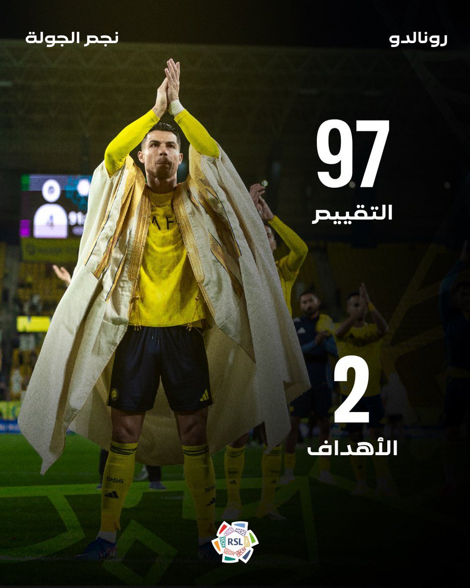 🚨رسمياً | ..

الأسطورة #كريستيانو_رونالدو نجم الجولة 23 🥇🌟