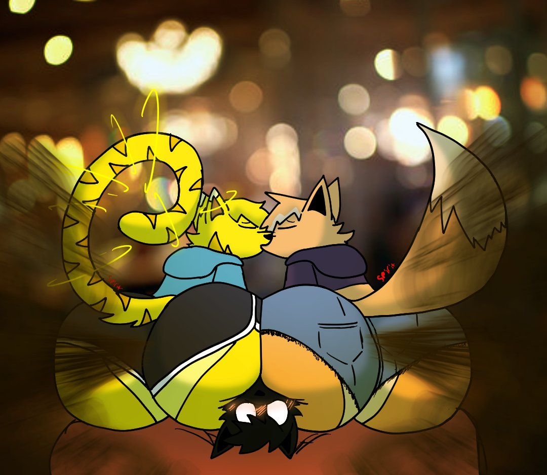 Gotta kiss the hhomes!

Allen and speedy, while domming someone had their moment where they decided to get into it... they both STINK so I hope he was ready for the power of two~