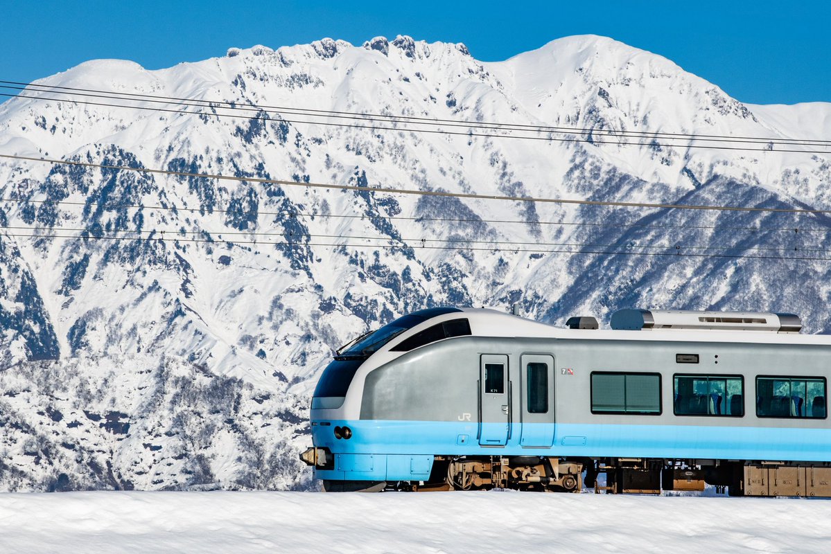 今年もK71登板のほくほく十日町雪まつり号 昨年同様天気に恵まれました