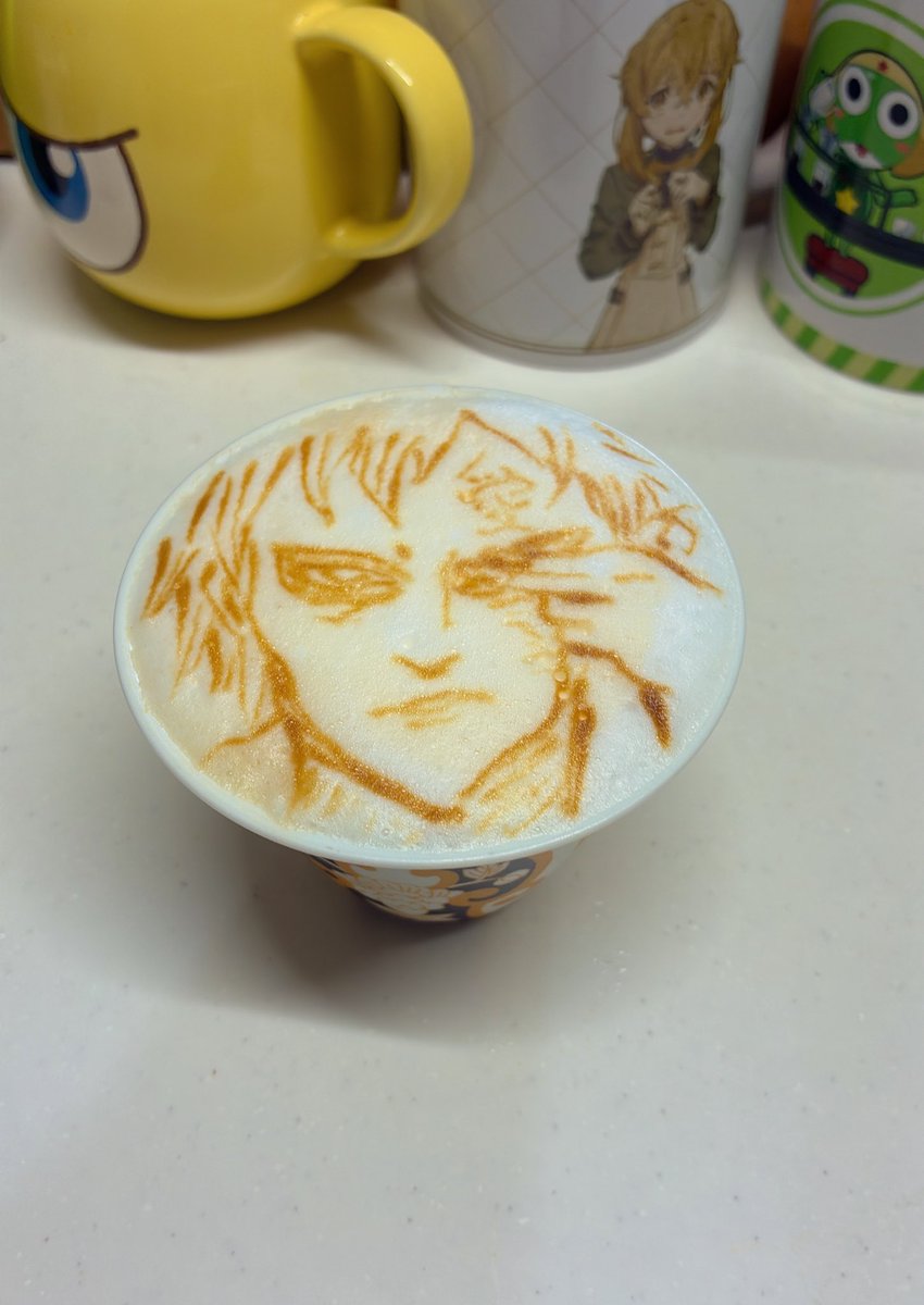RTIMbd8MT652280's tweet image. まだ描いてみよう☕️
#ラテアート
#ナルト 
 #NARUT