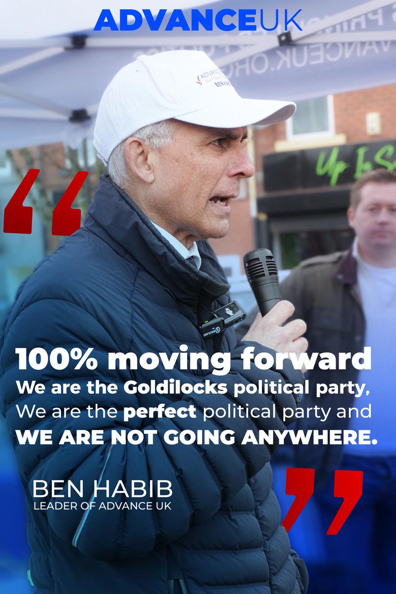 Advanceuk.org.uk the only party 
Of the people of Britain 🇬🇧 
By the people of Britain 🇬🇧 
For the people of Britain 🇬🇧 
Building a better future together !
