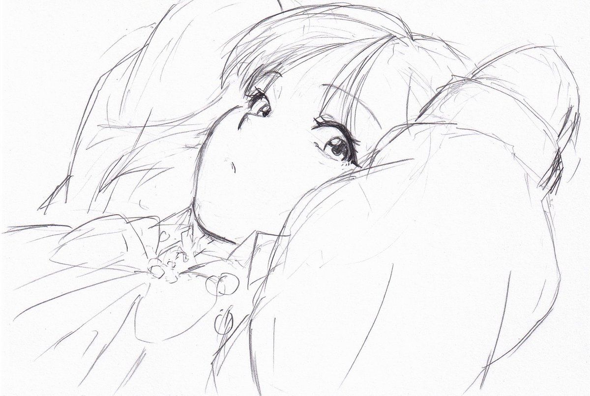 #bandmaid #イラスト #アナログ絵
1191/1200
ゴロンあーちゃん

ぬむ、リアル帰宅しました。