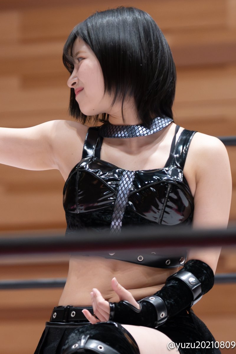 yuzu20210809's tweet image. 神嵜志音 選手
今日は横から射抜かれたました。
撮影日:2026年2月22日
撮影場所: #tjpw 岡山・おかやま未来ホール
#神嵜志音