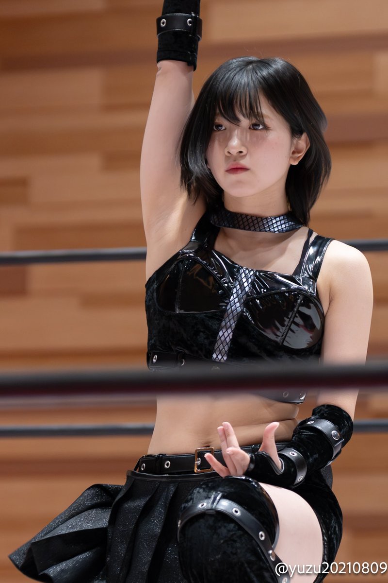 yuzu20210809's tweet image. 神嵜志音 選手
今日は横から射抜かれたました。
撮影日:2026年2月22日
撮影場所: #tjpw 岡山・おかやま未来ホール
#神嵜志音