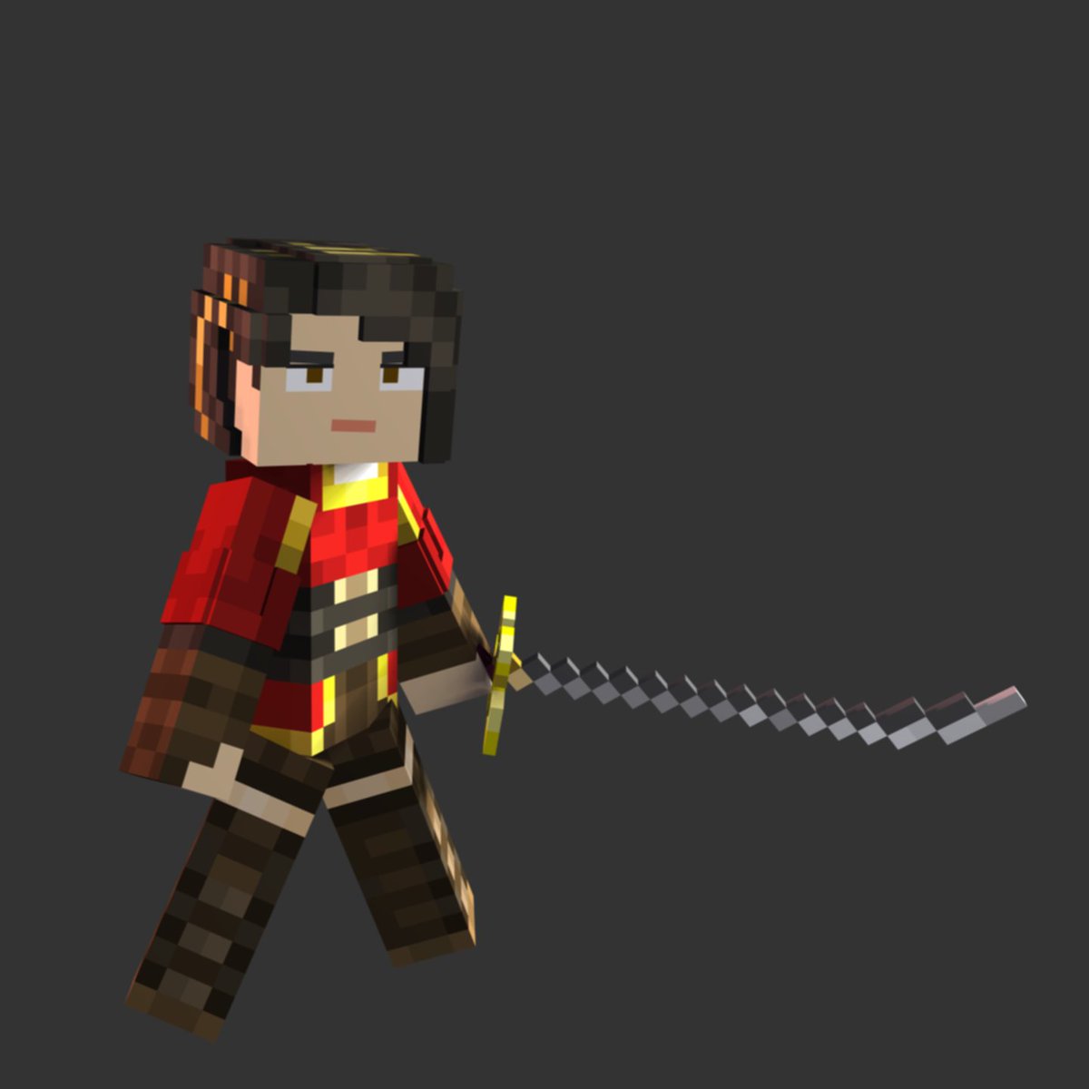 raheem_cee's tweet photo. MC Skin w/pose (Rendered)  
~the samples below are for portfolio collection purposes only~  
#Minecraft #commissionsopen #pixelart #CommissionsArt #minecraftrenders #minecraftrender #mineimatorrender https://t.co/PsJZ1KAjWn