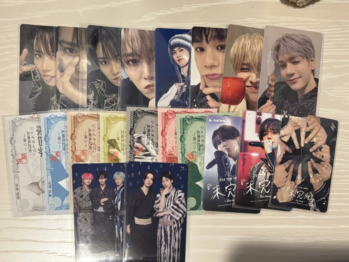 JO1 トレカ セルカ 封入 ラキドロ タワレコ HMV ラキドロ オンライン