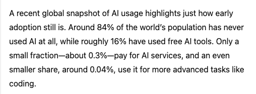 That's why building SaaS for indie hackers is mostly pointless
You're inside an AI bubble where anyone can vibecode your product for free

But once you build for non-technical users, that question disappears
No one asks "why should I buy this if I can vibecode it?"

Most of them