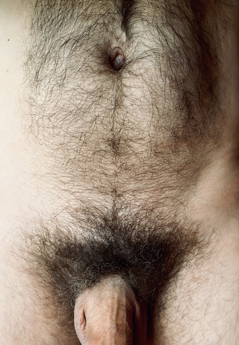 Wanna kiss my hairy belly?