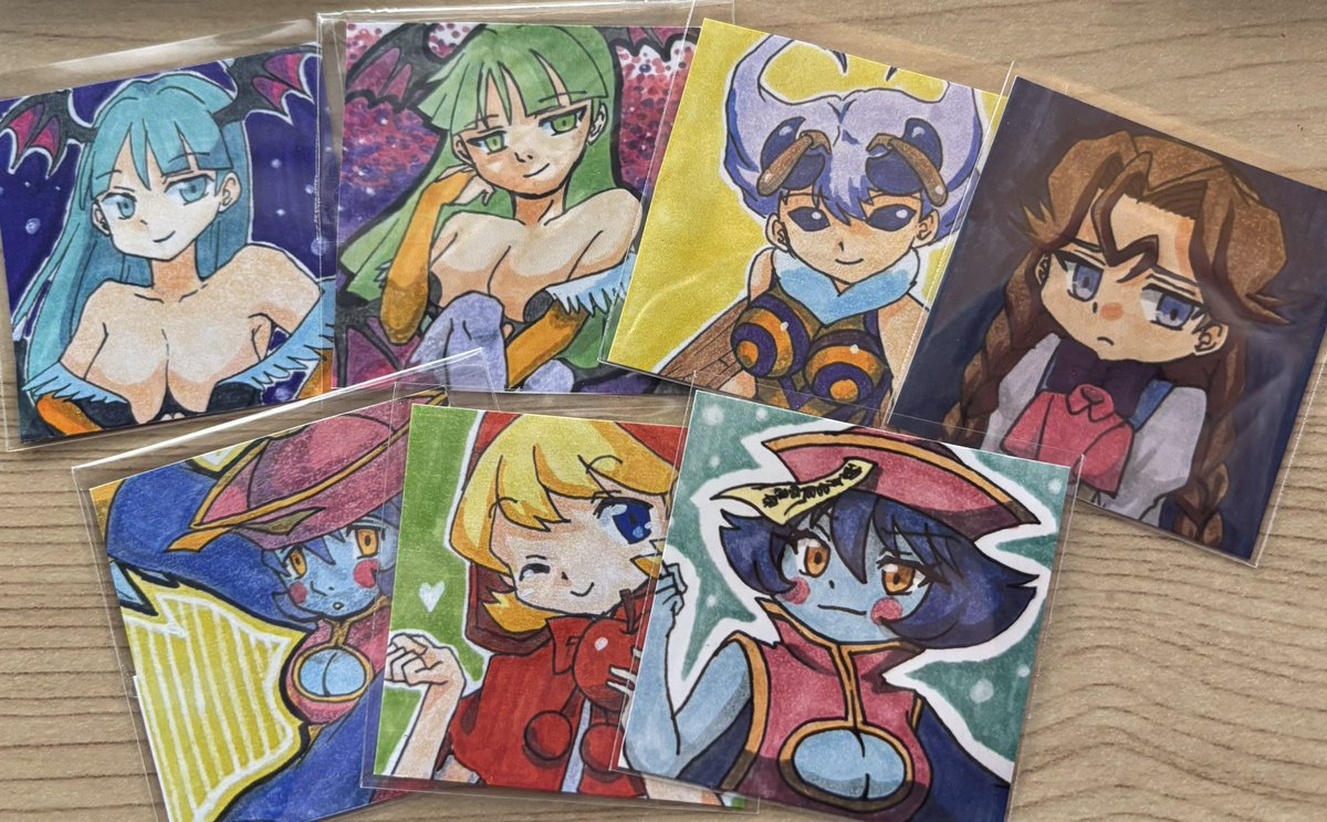 R_m_loped's tweet photo. #IGM6
セイヴァースクエアステッカーくじ 1回100円
今まで描いた色紙をスクエアステッカーにしました
最初に申告した回数よりうっかり多く引いてしまったらやり直しです https://t.co/8Mwz8o11zk
