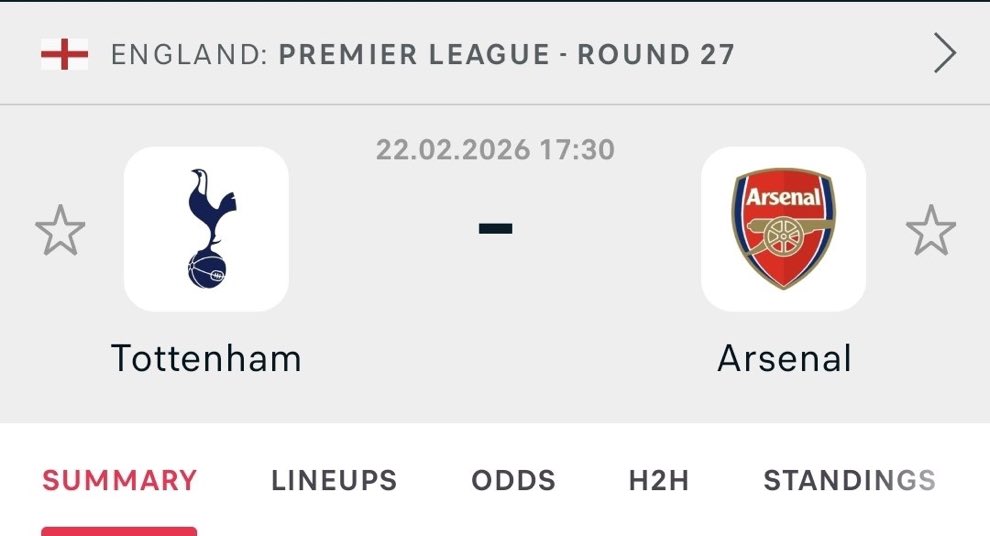 $300 to anyone who gets Tottenham vs Arsenal score correctly 

Rt and follow me so I can DM winners.
