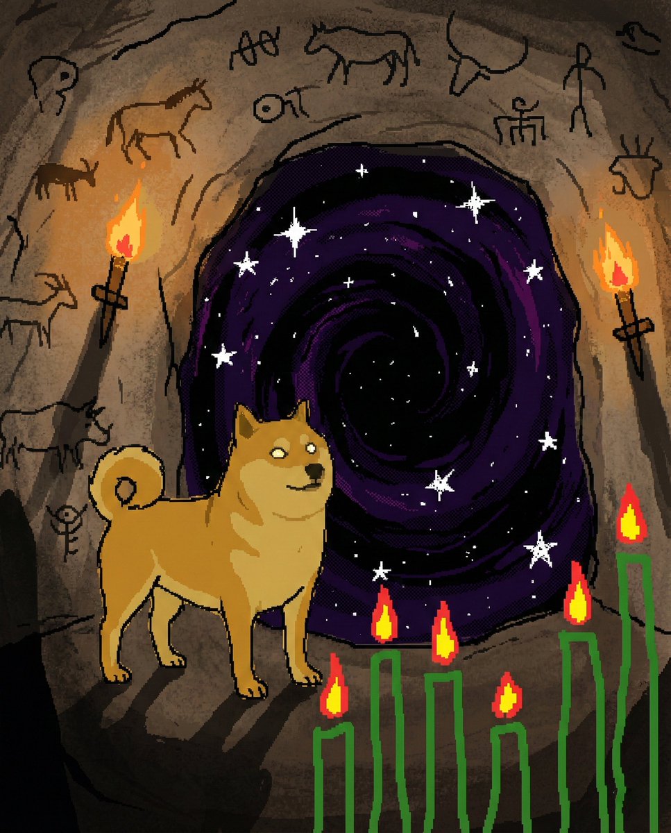 DogeProphetSol's tweet photo. The $PDG origin story:

Before memes, before charts, before CT...
There was a dog. Staring at the abyss.

The abyss pumped. He bought.
We followed.

That's all the whitepaper you need. 📜🐕

#PDG #MemecoinLore #Degen https://t.co/YeoqDVxDkZ