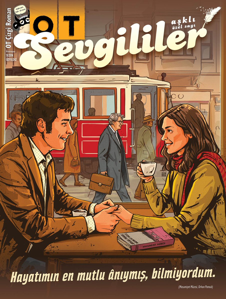 Mutluluk, insanın sevdiği kişiye yakın olmasıdır yalnızca. 🎬 (Masumiyet Müzesi, Orhan Pamuk) 📚 

Mutlu pazarlar 🧡 
#OTdergi ✍️ <a href="/DizaynKafa/">dizaynkafa</a>