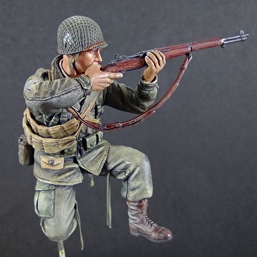 完成👍 アメリカ第101空挺師団 曹長 #俺はフィギュアが好きなんだ