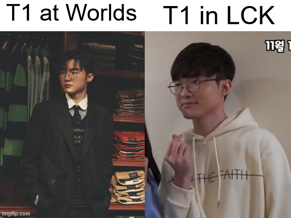 T1 losing to reverse sweep