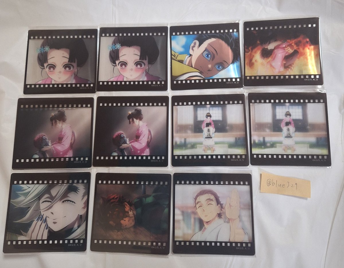 鬼滅の刃 無限城編 ufotable dining お楽しみくじ チェキ風ブロマイド