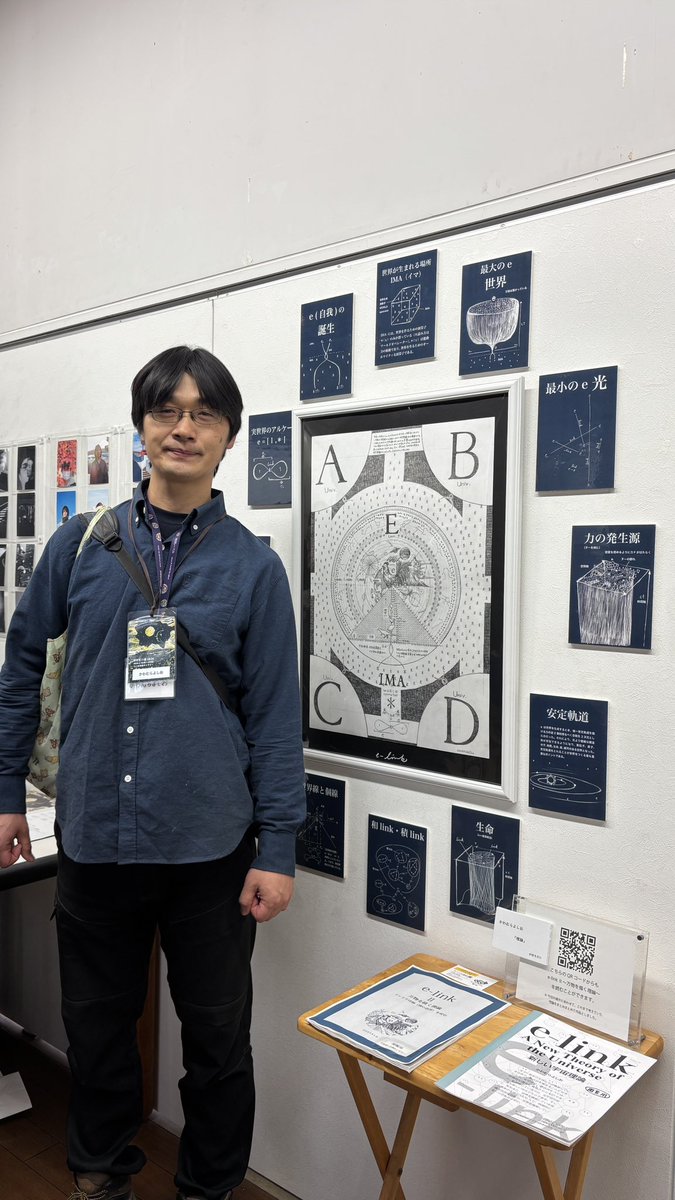 よっちゃんのあの独特の展示、もしかしたら浮くかもなぁ〜くらいに本人