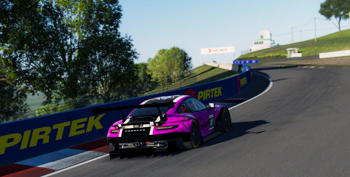 🏁 Checkered flag at Bathurst sees our #87 finish an impressive 6th with our #77 in 11th. 

Good work from the team in what looked like a usual Bathurst - chaotic and fun. 

We will be back for the Nordschleife 2000km on May 16th #PurpleMagic ✨
