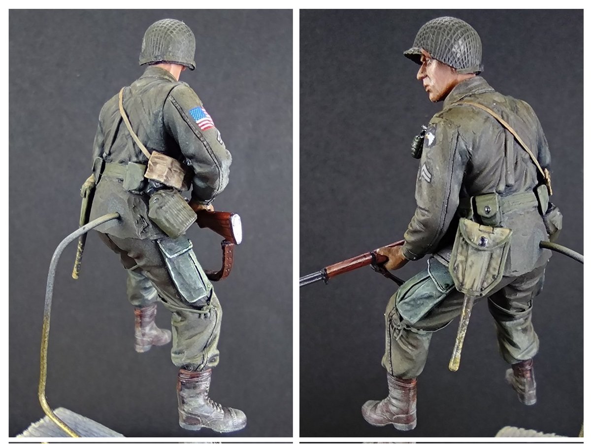 完成👍 アメリカ第101空挺師団 伍長 #俺はフィギュアが好きなんだ