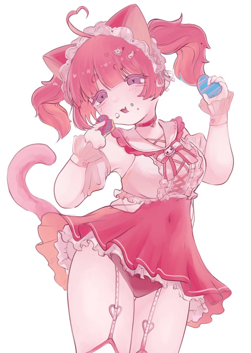 ねこの日！^>𐋣<^
・
・
・
 #OC  #イラスト  #illustration