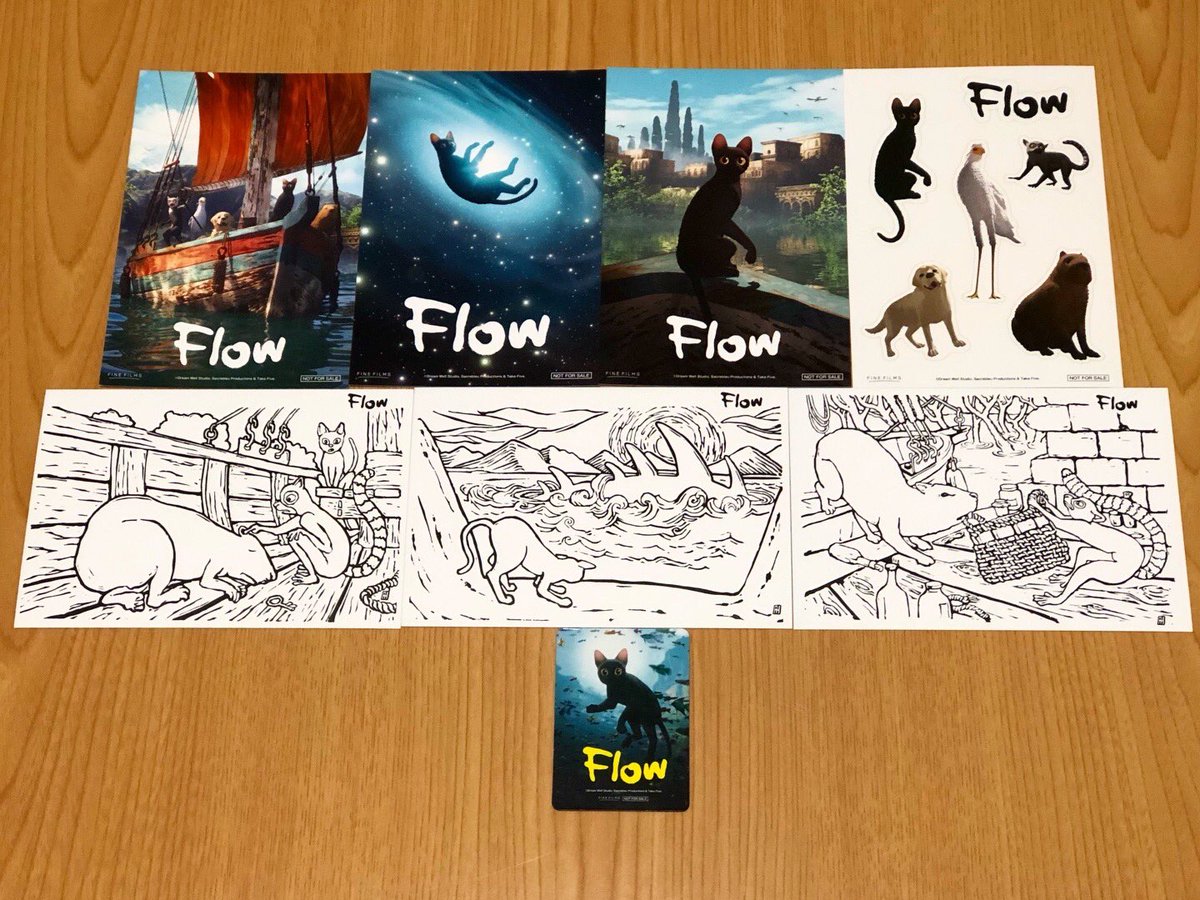 今日はTOHOシネマズ日比谷で、猫の日限定再上映の『Flow』を鑑賞してき