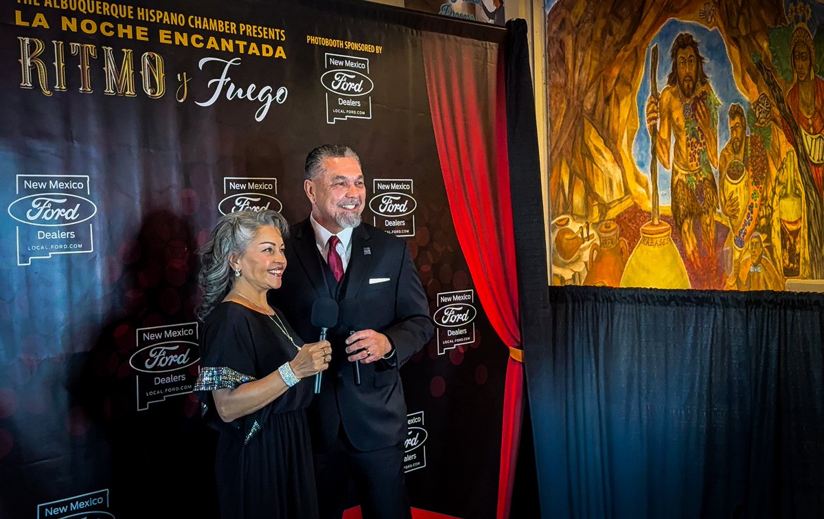 La Noche Encantada truly lived up to its name! ✨

An unforgettable night honoring culture, commerce, and the power of community here in New Mexico.

Thank you and cheers to the Albuquerque Hispano Chamber of Commerce team, leadership, and sponsors for a spectacular event.

Viva