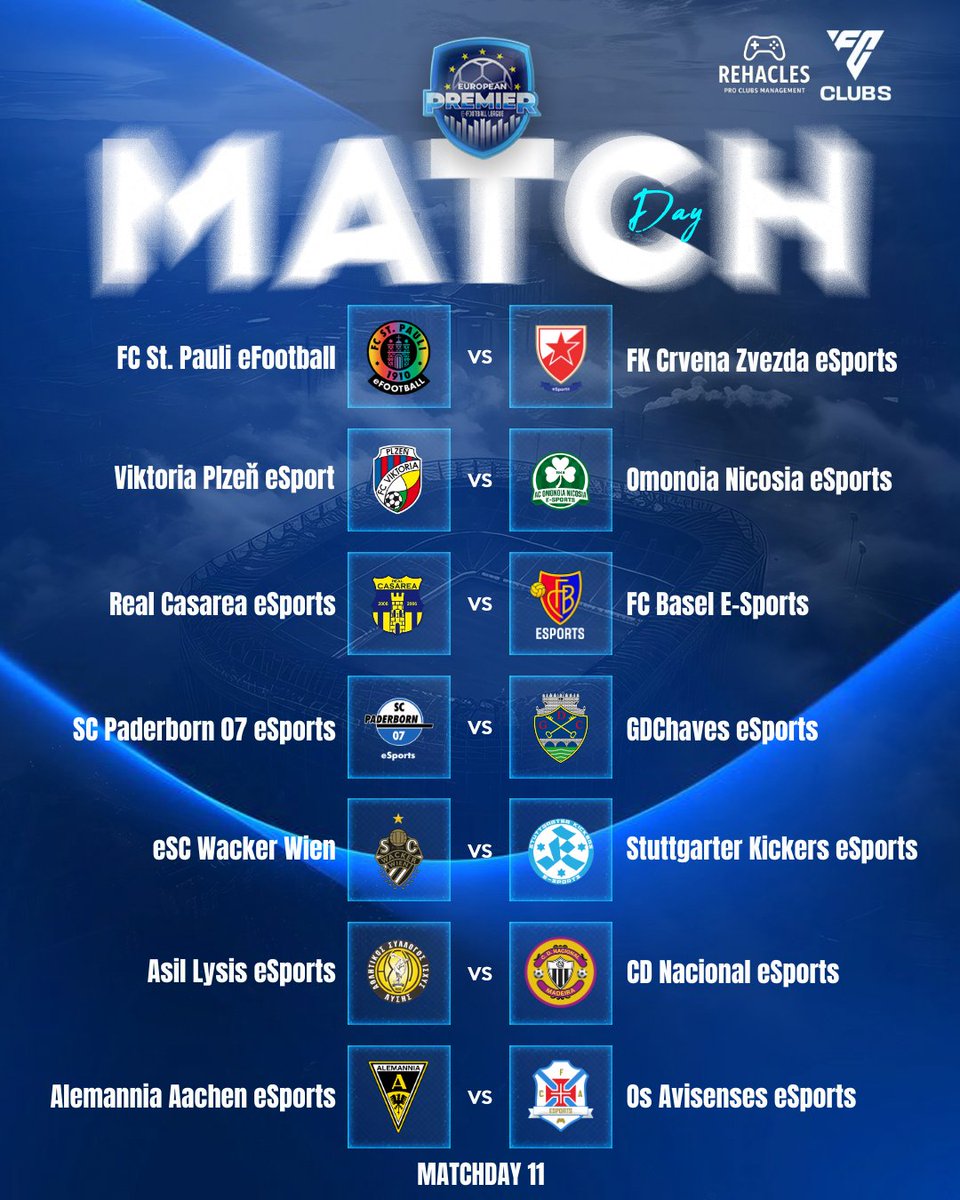 EuropeanPremie2's tweet photo. 🇪🇺 Final week in the #EuropeanPremier League — Season 4 is entering its decisive stage.

https://t.co/jxpwAoGaot

https://t.co/BUcw5x7aTK https://t.co/JH2LjJzxvG